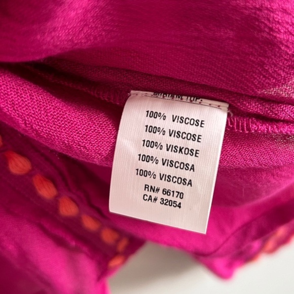 Anthropologie × BLANK LONDON Lissa Embroidered Peasant Blouse Medium NWT - Picture 13 of 15